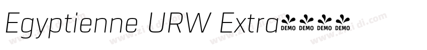 Egyptienne URW Extra字体转换